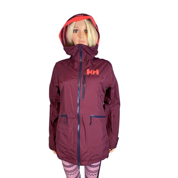 Helly Hansen Aurora Infinity Ski Soft Shell Jacket Amethyst W’s Large MSRP$650 - Picture 6 of 17